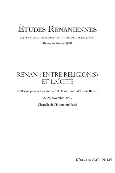 Image de Études Renaniennes
