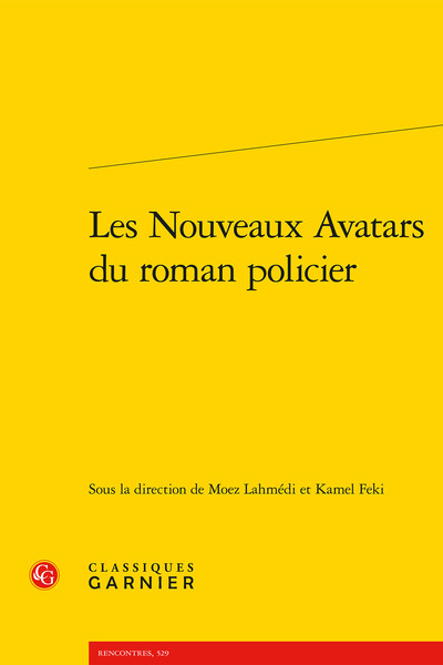 Picture of Les Nouveaux Avatars du roman policier