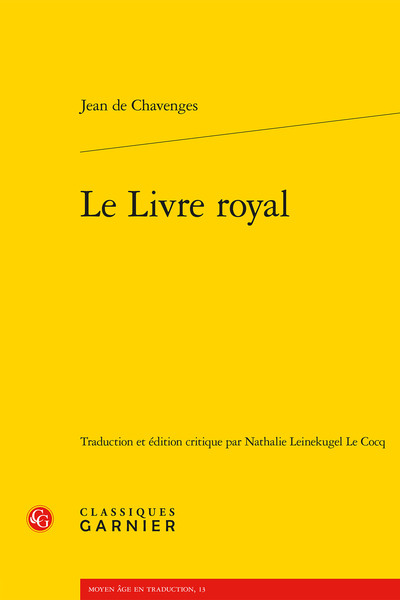 Picture of Le Livre royal