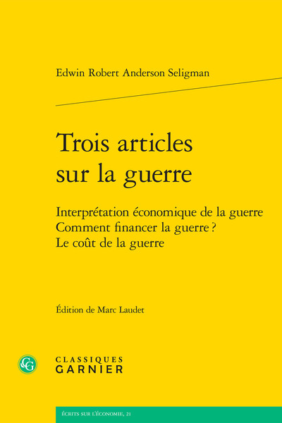 Image de Trois articles sur la guerre