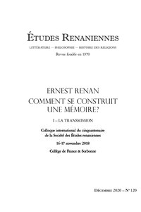 Image de Études renaniennes