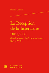 Image de La Réception de la littérature française