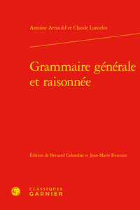 Image de Grammaire générale et raisonnée
