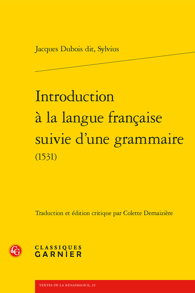 Image de Introduction à la langue française suivie d'une grammaire