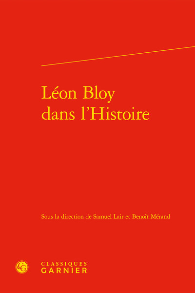 Image de Léon Bloy dans l'Histoire