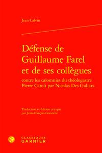 Image de Défense de Guillaume Farel et de ses collègues