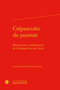 Picture of Crépuscules du pouvoir