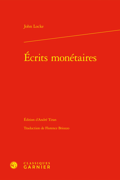 Picture of Ecrits monétaires