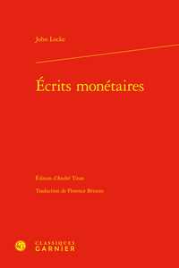 Picture of Ecrits monétaires