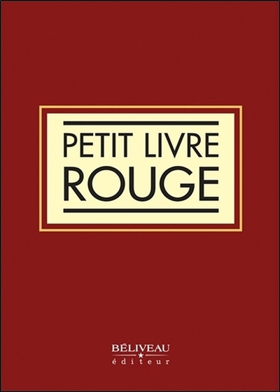 Picture of Petit livre rouge