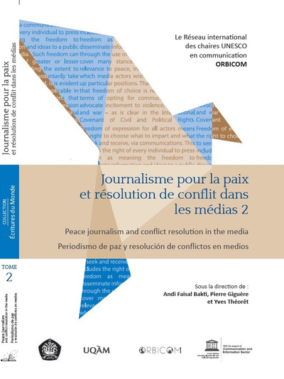 Picture of JOURNALISME POUR LA PAIX ET RESOLUTION DE CONFLIT DANS LES MEDIAS, TO ME II