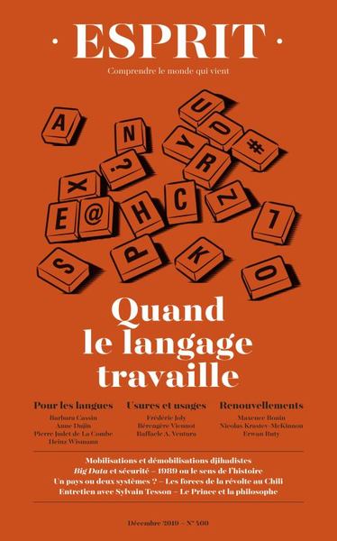Picture of Esprit - Quand le langage travaille