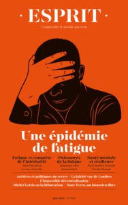 Picture of Esprit - Une épidémie de fatigue