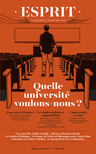 Picture of Esprit - Quelle université voulons-nous ?
