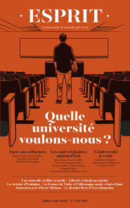 Picture of Esprit - Quelle université voulons-nous ?