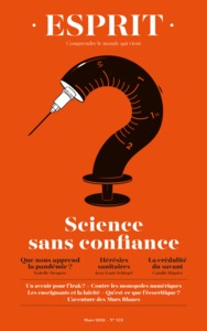 Picture of Esprit - Sciences sans confiance