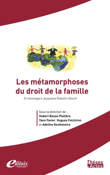 Picture of Les métamorphoses du droit de la famille