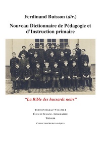 Image de Nouveau Dictionnaire de Pédagogie et d'instruction primaire volume 4 (Élam - Géographie)
