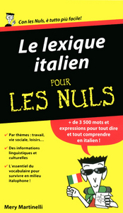 Picture of Le lexique italien Pour les nuls