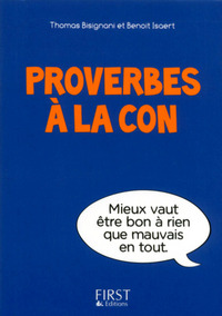 Picture of Petit livre de - Proverbes à la con