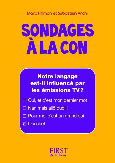 Picture of Petit Livre de - Sondages à la con