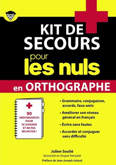 Picture of Kit de secours pour les nuls en Orthographe