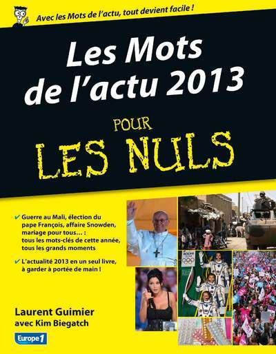Picture of Les mots de l'Actu 2013 Pour les Nuls