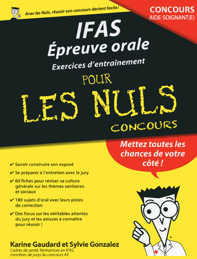 Image de IFAS : Epreuve orale Exercices d'entraînement Pour les Nuls Concours