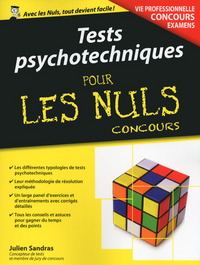 Image de Tests psychotechniques pour les Nuls Concours