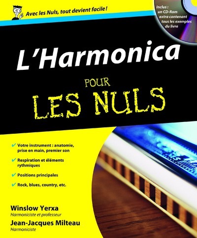 Picture of L'harmonica pour les nuls + cd offert