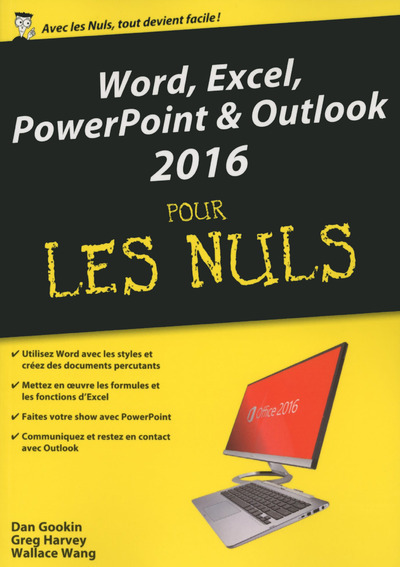 Image de Word, Excel, PowerPoint, Outlook 2016 Megapoche Pour les Nuls