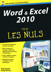 Image de Word et Excel 2010 Megapoche Pour les nuls