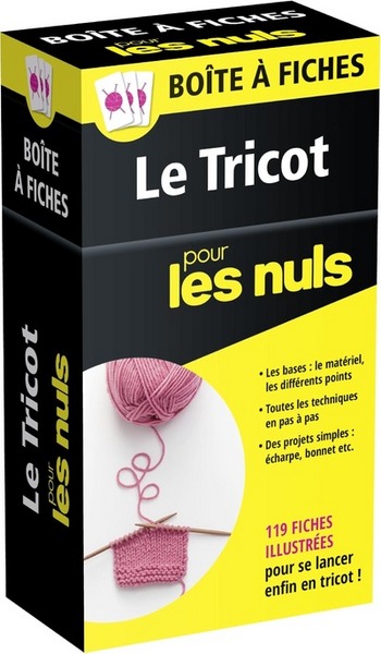 Picture of Boîte à fiches le tricot Pour les Nuls