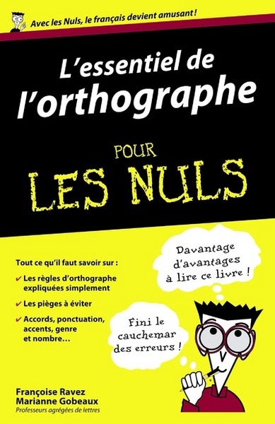 Image de L'essentiel de l'orthographe Pour les Nuls