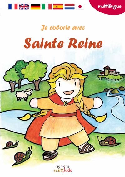Picture of Je colorie avec sainte Reine