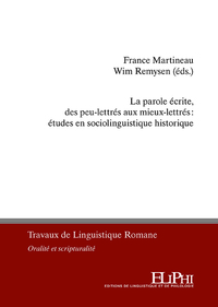 Image de La parole écrite, des peu-lettrés aux mieux-lettrés