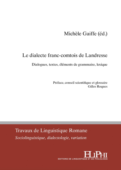Image de Le dialecte franc-comtois de Landresse