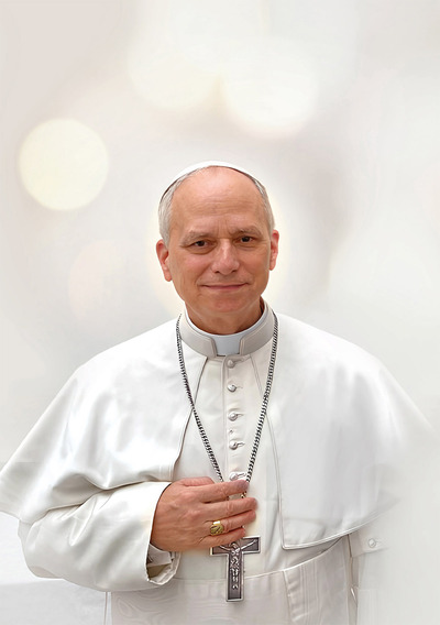 Image de Image prière du pape Léon XIV