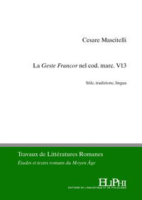 Picture of La Geste Francor nel cod. marc. V13.