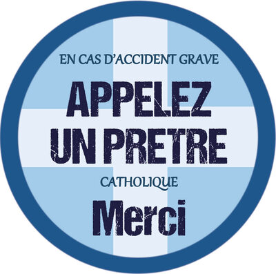 Picture of En cas d'accident grave, appelez un prêtre
