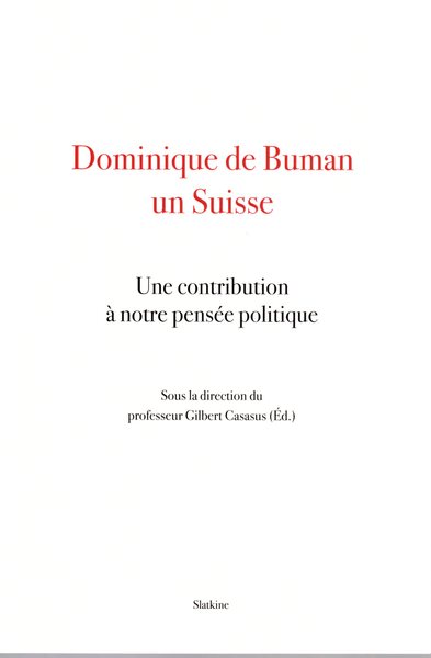 Picture of DOMINIQUE DE BUMAN - UN SUISSE