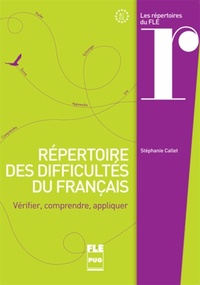Image de REPERTOIRE DES DIFFICULTES DU FRANCAIS