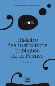 Image de Histoire des institutions publiques de la France