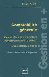 Picture of COMPTABILITE GENERALE - TOME 3 OPERATIONS D'INVENTAIRE