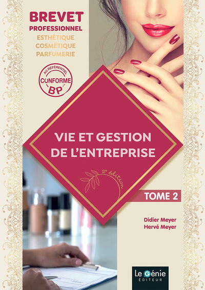 Picture of Vie et gestion de l'entreprise Tome 2 : BP esthétique-cosmétique-parfumerie
