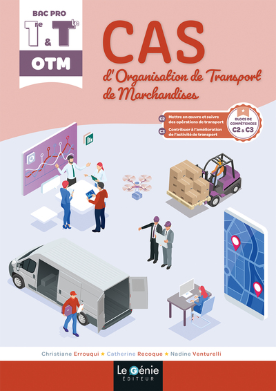 Picture of BLOC C2 ET C3 PREMIERE ET TERMINALE BAC PRO ORGANISATION DE TRANSPORT DE MARCHANDISES (OTM)