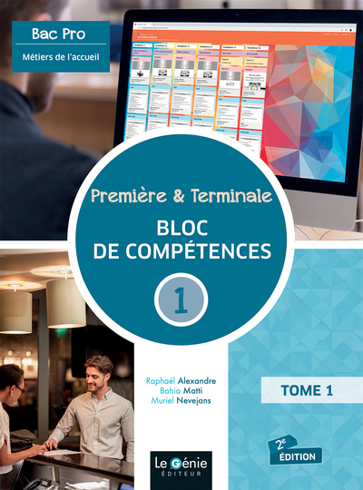 Picture of première et terminale bac pro métiers de l'accueil Bloc de compétences 1