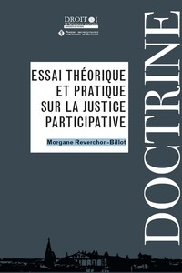 Image de Essai théorique et pratique sur la justice participative