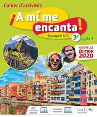 Picture of A mi me encanta cycle 4 3e - Cahier d'activités - Ed. 2020