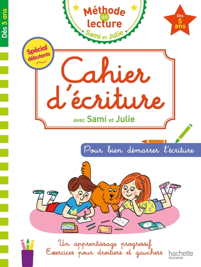 Image de Cahier d'écriture Sami et Julie Dès 5 ans